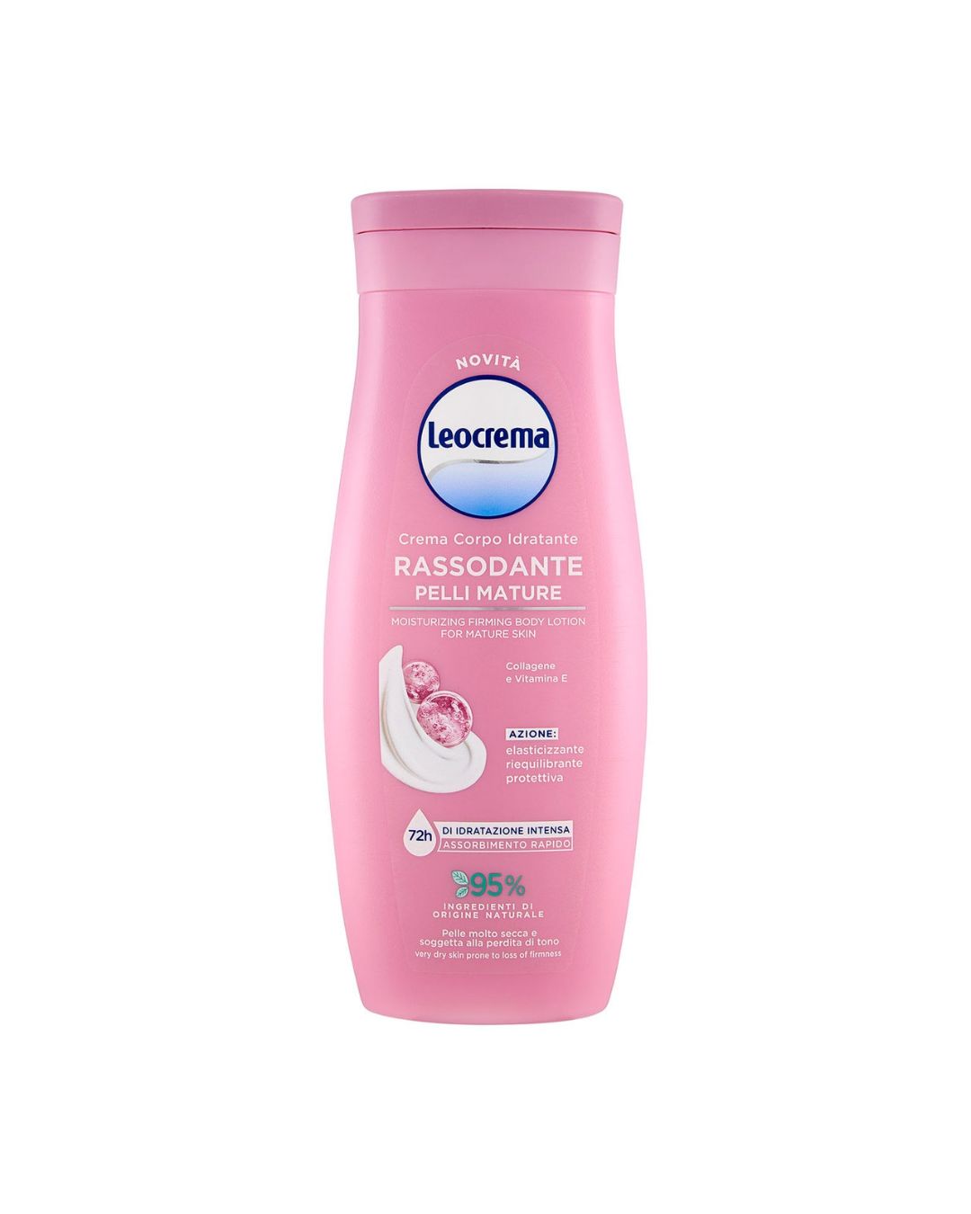 Crema Corpo Idratante 400 ml Rassodante Pelli Mature