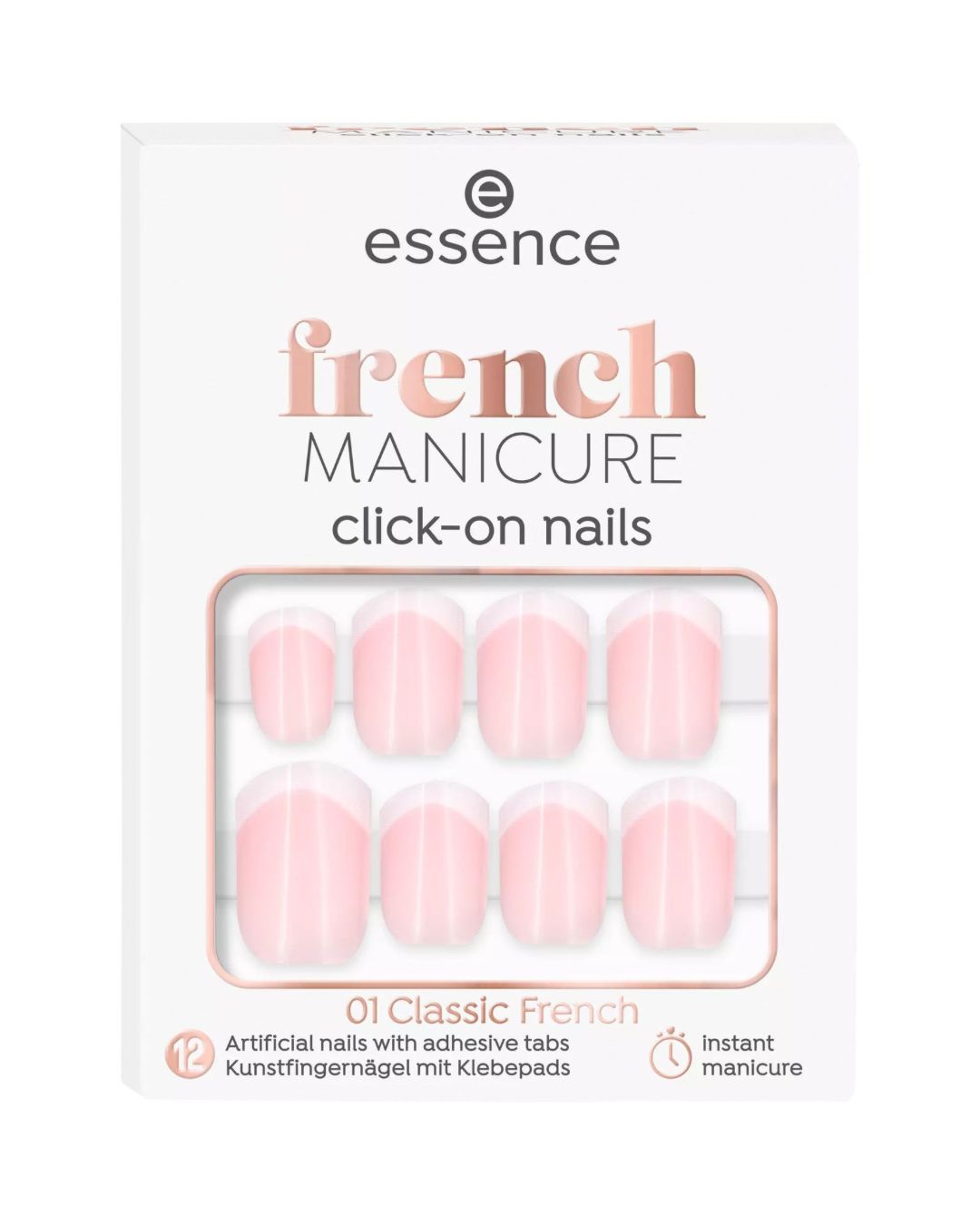 Essence Unghie Finte  Manicure 01 Classic French