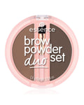 Essence Brow Powder Duo kit per sopracciglia 02 Medium