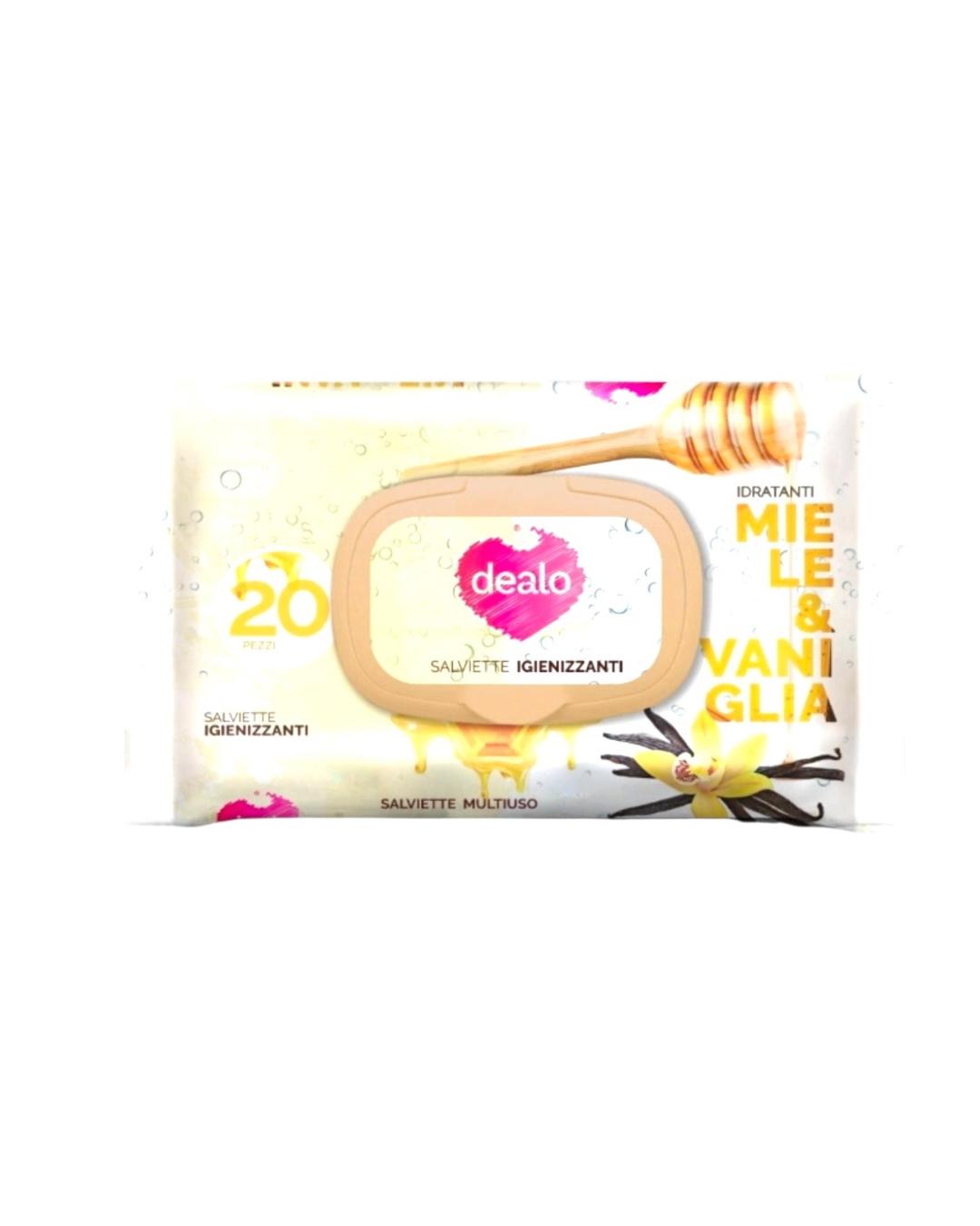 Dealo Salviette Detergenti Igienizzante 20 Pezzi