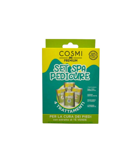 Cosmi Set Spa Pedicure 4 Trattamenti Con Estratto Di Thè Verde